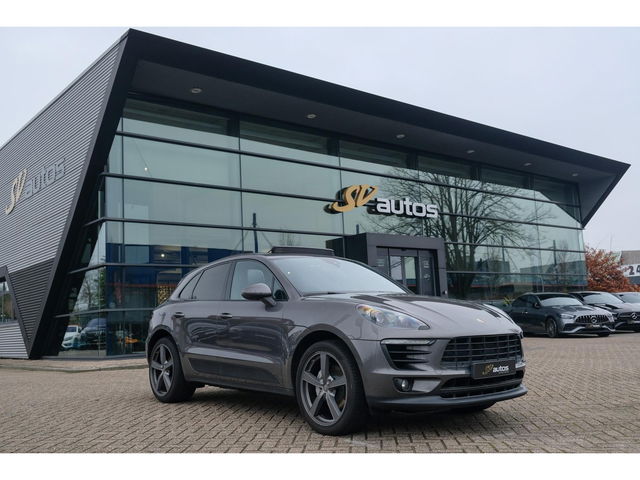 Porsche Macan - S 3.0 D 258pk Panoramadak Bose Luchtvering Sport chrono Sportuitlaat Lane assist 20" LMV