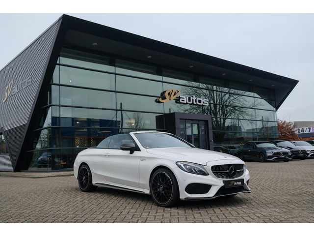 Mercedes-Benz C-Klasse - Cabrio C43 AMG 367pk 4MATIC Airscarf CommandOnline Led Intelligent Stoelverwarming Designo