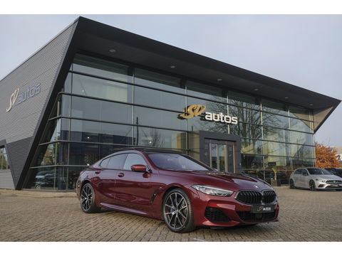 BMW 8 Serie Gran Coupé 840i 333pk M-sport xDrive Panoramadak M8 seats Bowers&Wilkins Stoelkoeling Aventurin Rot 20" LMV