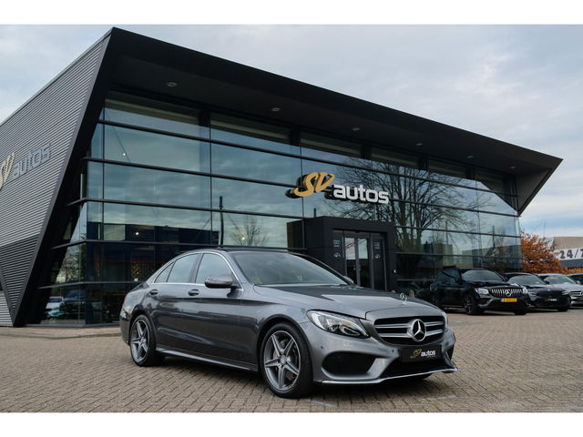 Mercedes-Benz C-Klasse - C180 AMG Sport Edition 156PK Leder Stoelverwarming ORG NL