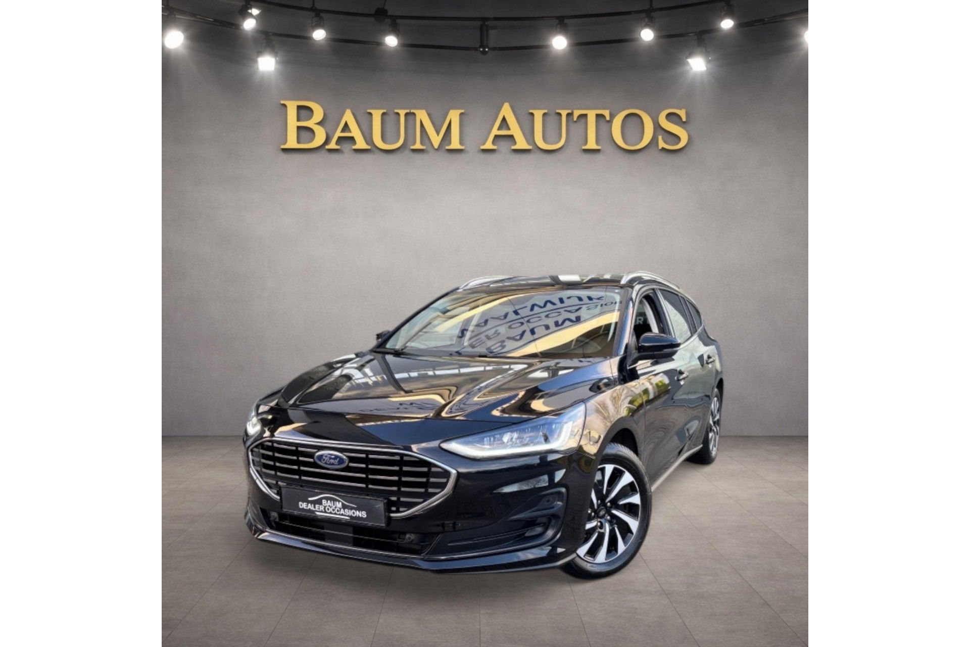 Ford Focus 1.0 TITANIUM X AIRCO WIDESCREEN PDC WINTERPACK.