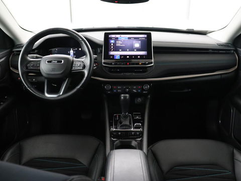 Jeep Compass 4xe 240 Plug-in Hybrid Electric S | Stoel & stuurverwarming | Half leder | Camera | Adaptive cruise | Carplay | Keyless | PHEV