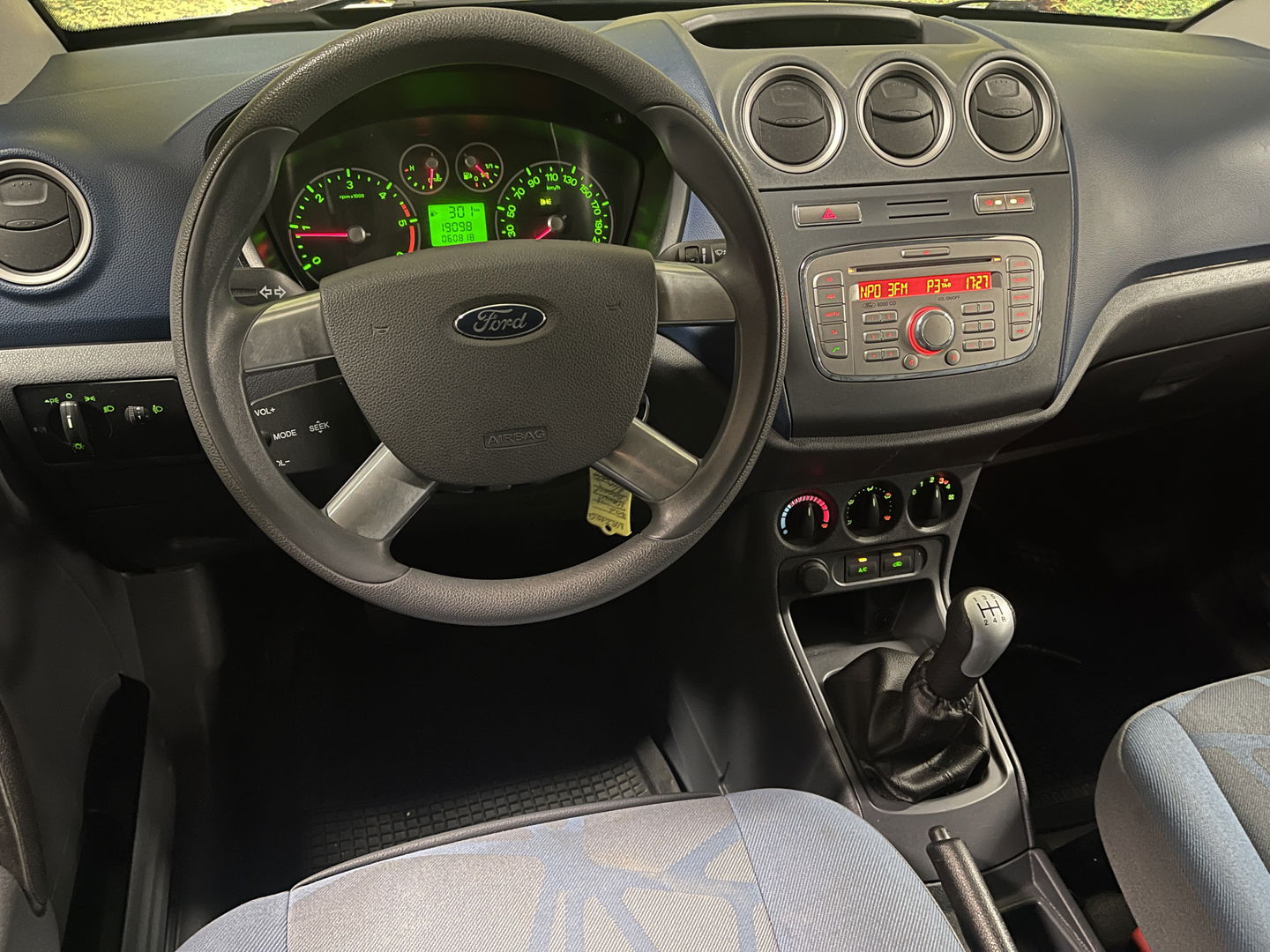 Ford Transit Connect T220S 1.8 TDCi Trend | Airconditioning | AUX | Elektrische ramen | Tussenschot | Achterdeuren |