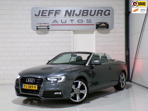 Audi A5 Cabriolet 1.8 TFSI Pro Line S "Automaat" 2x S-Line Xenon-LED Stoelverwarming Bluetooth Navigatie Leder/Alcantara 19"Velgen