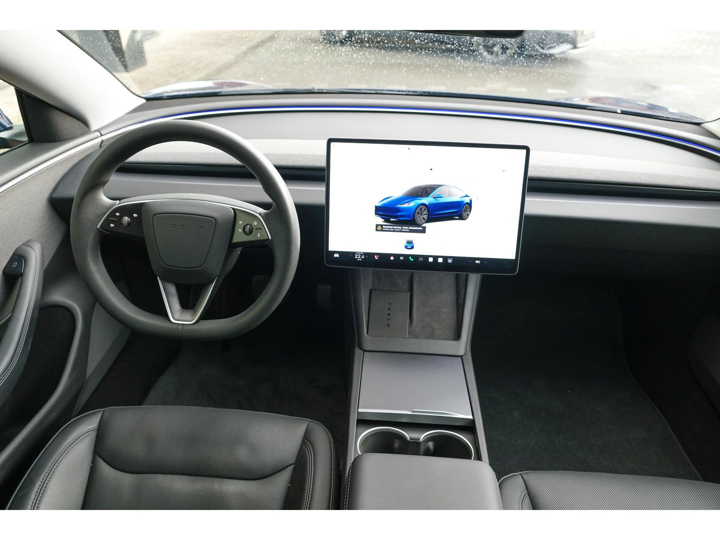 Tesla Model 3 283pk MJ2024 Nieuw model RWD 60 kWh Autopilot Zwart leder Stoelverwarming Camera NLauto 1e eigenaar