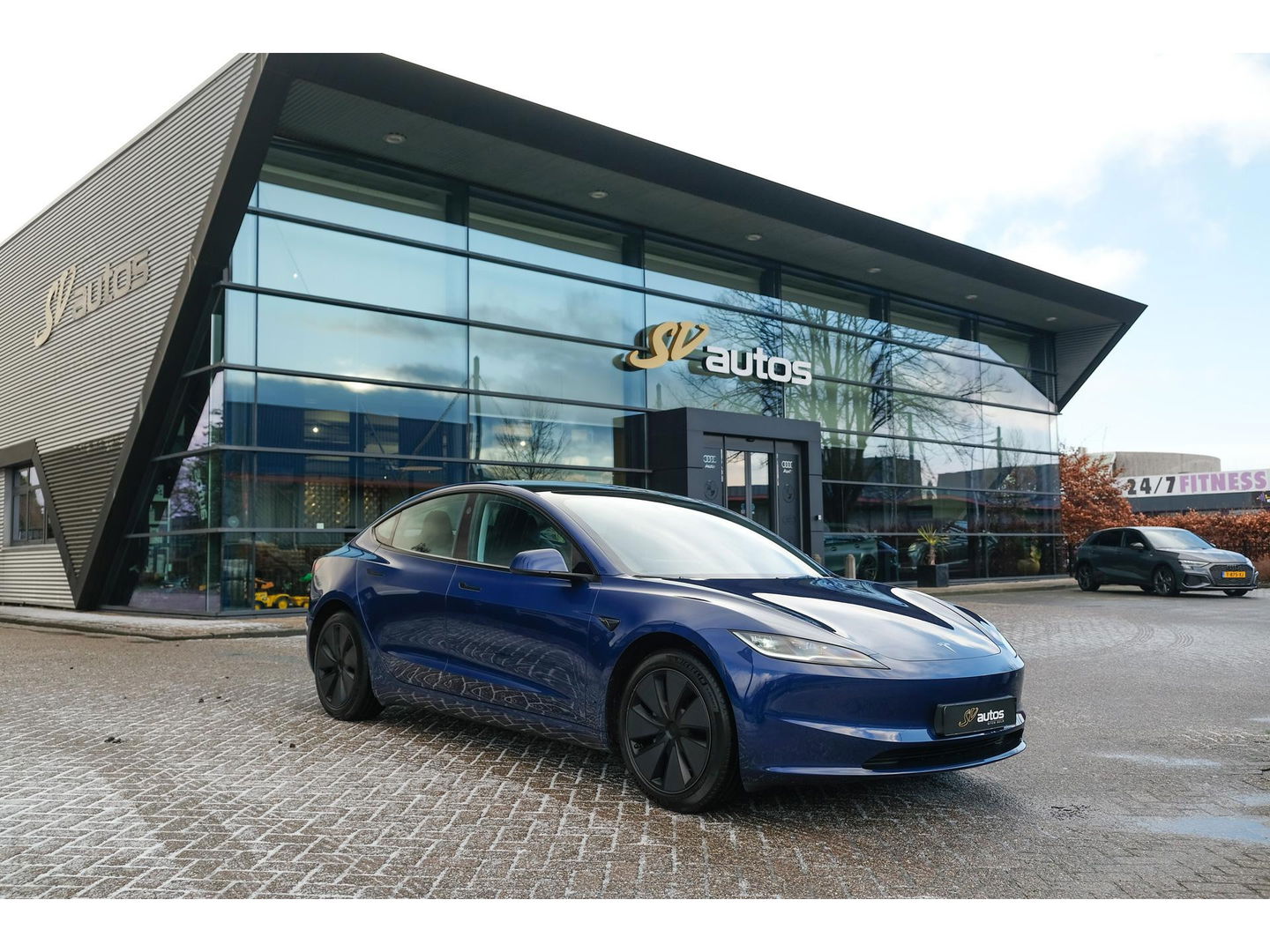 Tesla Model 3 283pk MJ2024 Nieuw model RWD 60 kWh Autopilot Zwart leder Stoelverwarming Camera NLauto 1e eigenaar