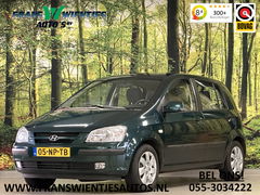 Hyundai Getz 1.6i-16V GLS | Automaat! | 5 Deurs | Origineel Nederlands | Leuke Beginnersauto! | Elektrische Ramen | Elektrische Spiegels | Stuurbekrachtiging | Trekhaak | Isofix |