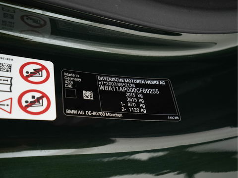 BMW 4 Serie Coupé 420i ( new-modell ) M-Sport-Pack High Executive (INCL-BTW) Aut.*PANO | LASER-LED | LEATHER | DIGI-COCKPIT | CAMERA | HIFI-SOUND | HEATED-SPORTSEATS | NAVI-FULLMAP | AMBIENT-LIGHT | ECC | CARPLAY | PDC | CRUISE | 19''ALU *