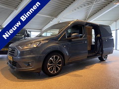Ford Transit Connect 1.5 EcoBlue L2 Sport automaat / vaste prijs rijklaar € 14.950 ex btw / lease vanaf € 252 / dubbele schuifdeur / blauw metallic / camera / trekhaak / stoelverwarming / euro 6 !