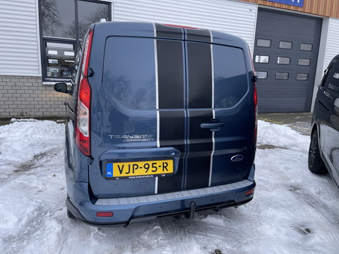 Ford Transit Connect 1.5 EcoBlue L2 Sport automaat / vaste prijs rijklaar € 14.950 ex btw / lease vanaf € 252 / dubbele schuifdeur / blauw metallic / camera / trekhaak / stoelverwarming / euro 6 !