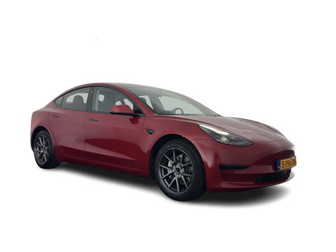 Tesla Model 3 Standard RWD Plus 60 kWh [ 3-Fase ] (SOH-90%) (INCL-BTW) Aut. *PANO | AUTO-PILOT | LEATHER | KEYLESS | FULL-LED | MEMORY-PACK | TOP-VIEW | DAB | CARPLAY | DIGI-COCKPIT | LANE-ASSIST | COMFORT-SEATS | 18"ALU*