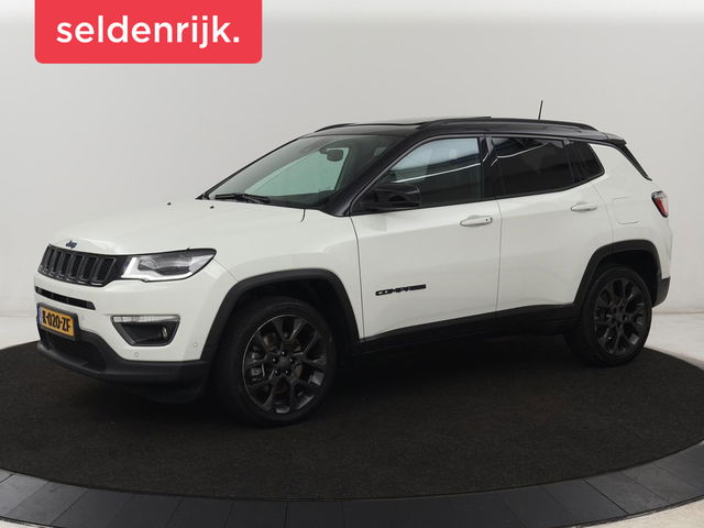 Jeep Compass - 4xe 240 Plug-in Hybrid Electric S | Panoramadak | Leder | Stoelverwarming | Carplay | Camera | Navigatie | Keyless
