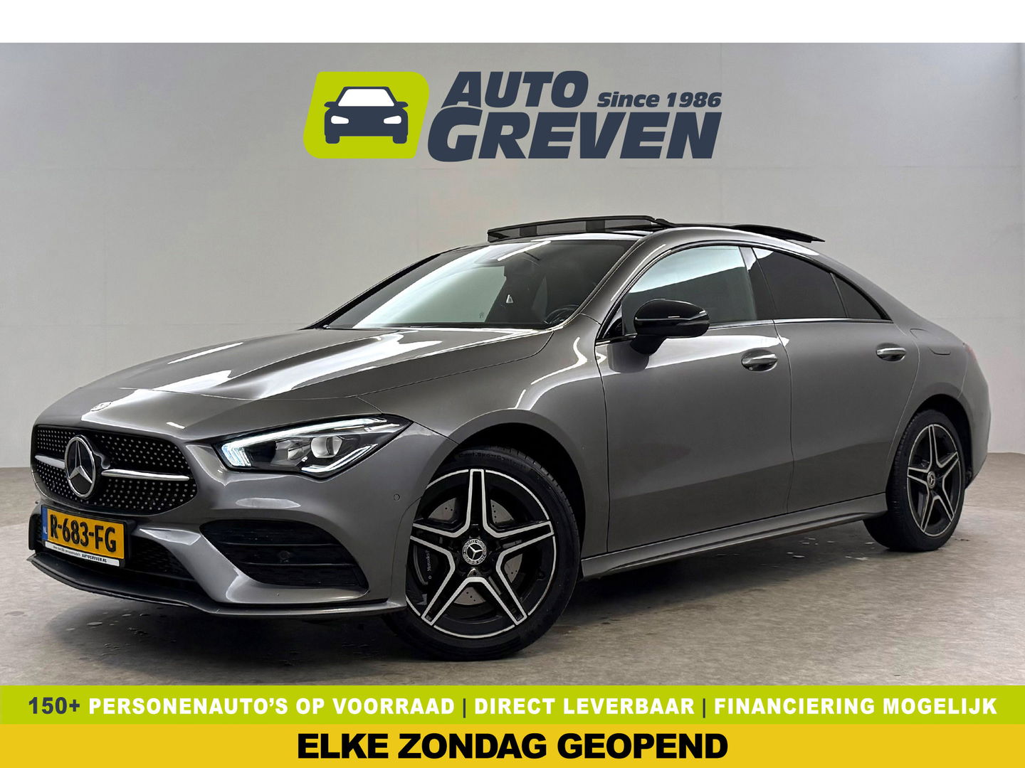Mercedes-Benz CLA-Klasse 250 e AMG | SOH 92% | Pano | Sfeer | Virtual | Camera | Cruise | Navi | Stoelverw. | Keyless | NAP