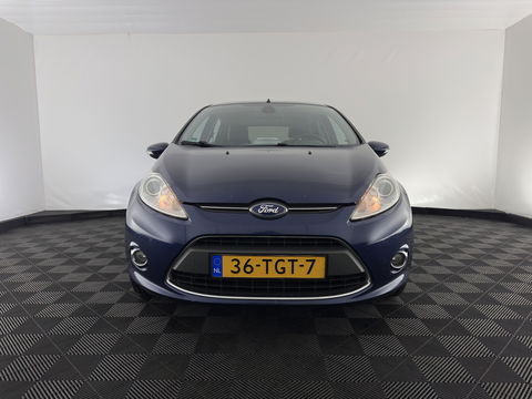 Ford Fiesta 1.6 TDCi ECOnetic Titanium *LEATHER-FABRIC | NAVI-FULLMAP | HEATED-COMFORTSEATS | ECC | PDC | CRUISE | PRIVACY-GLASS | 14''ALU*