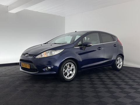 Ford Fiesta 1.6 TDCi ECOnetic Titanium *LEATHER-FABRIC | NAVI-FULLMAP | HEATED-COMFORTSEATS | ECC | PDC | CRUISE | PRIVACY-GLASS | 14''ALU*