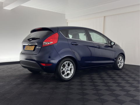 Ford Fiesta 1.6 TDCi ECOnetic Titanium *LEATHER-FABRIC | NAVI-FULLMAP | HEATED-COMFORTSEATS | ECC | PDC | CRUISE | PRIVACY-GLASS | 14''ALU*