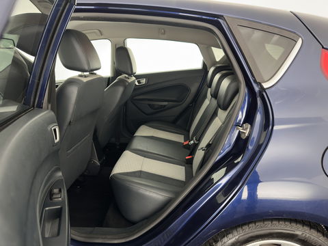 Ford Fiesta 1.6 TDCi ECOnetic Titanium *LEATHER-FABRIC | NAVI-FULLMAP | HEATED-COMFORTSEATS | ECC | PDC | CRUISE | PRIVACY-GLASS | 14''ALU*