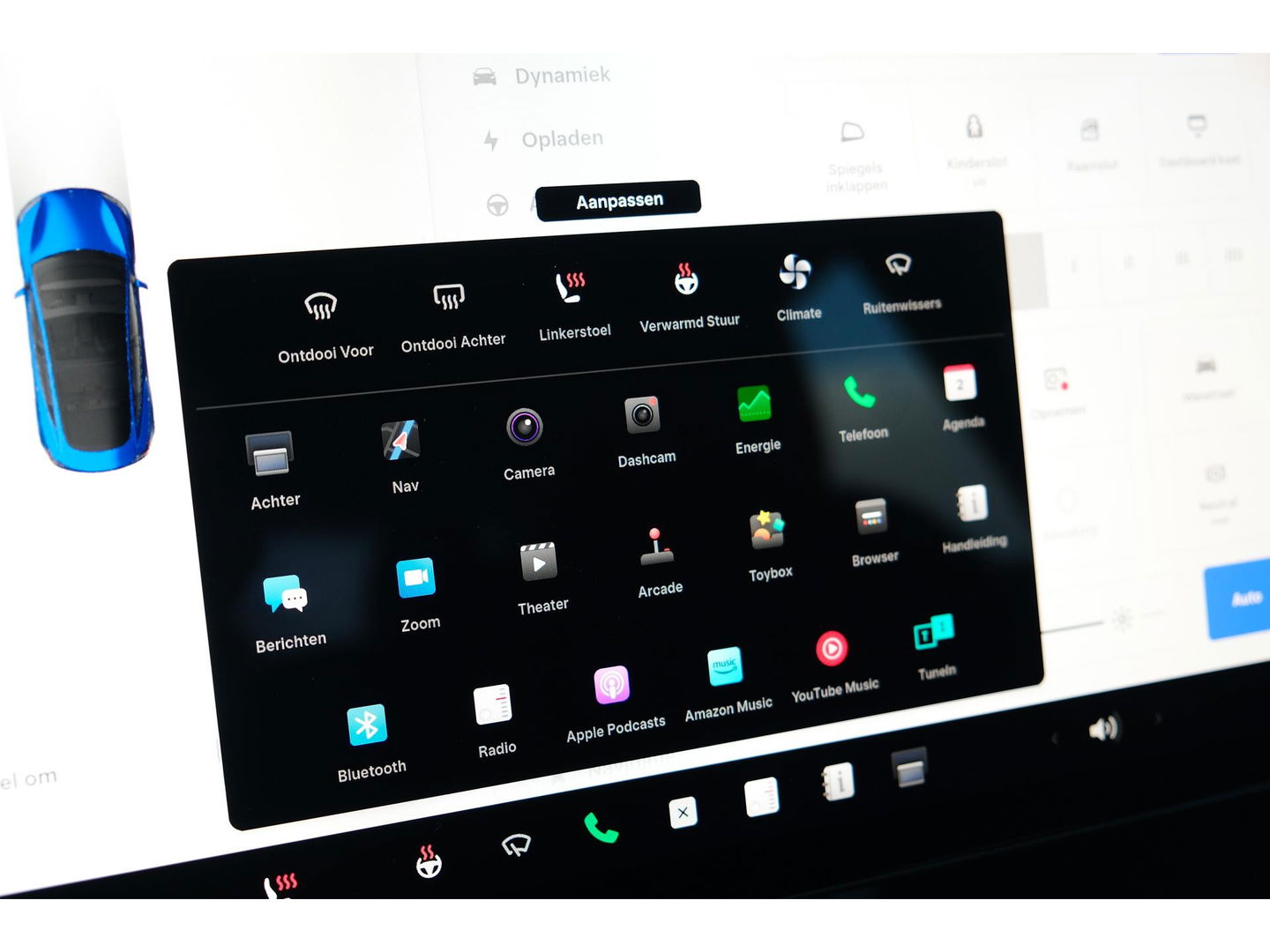 Tesla Model 3 283pk MJ2024 Nieuw model Autopilot Zwart leder Stoelverwarming Camera NLauto 1e eigenaar