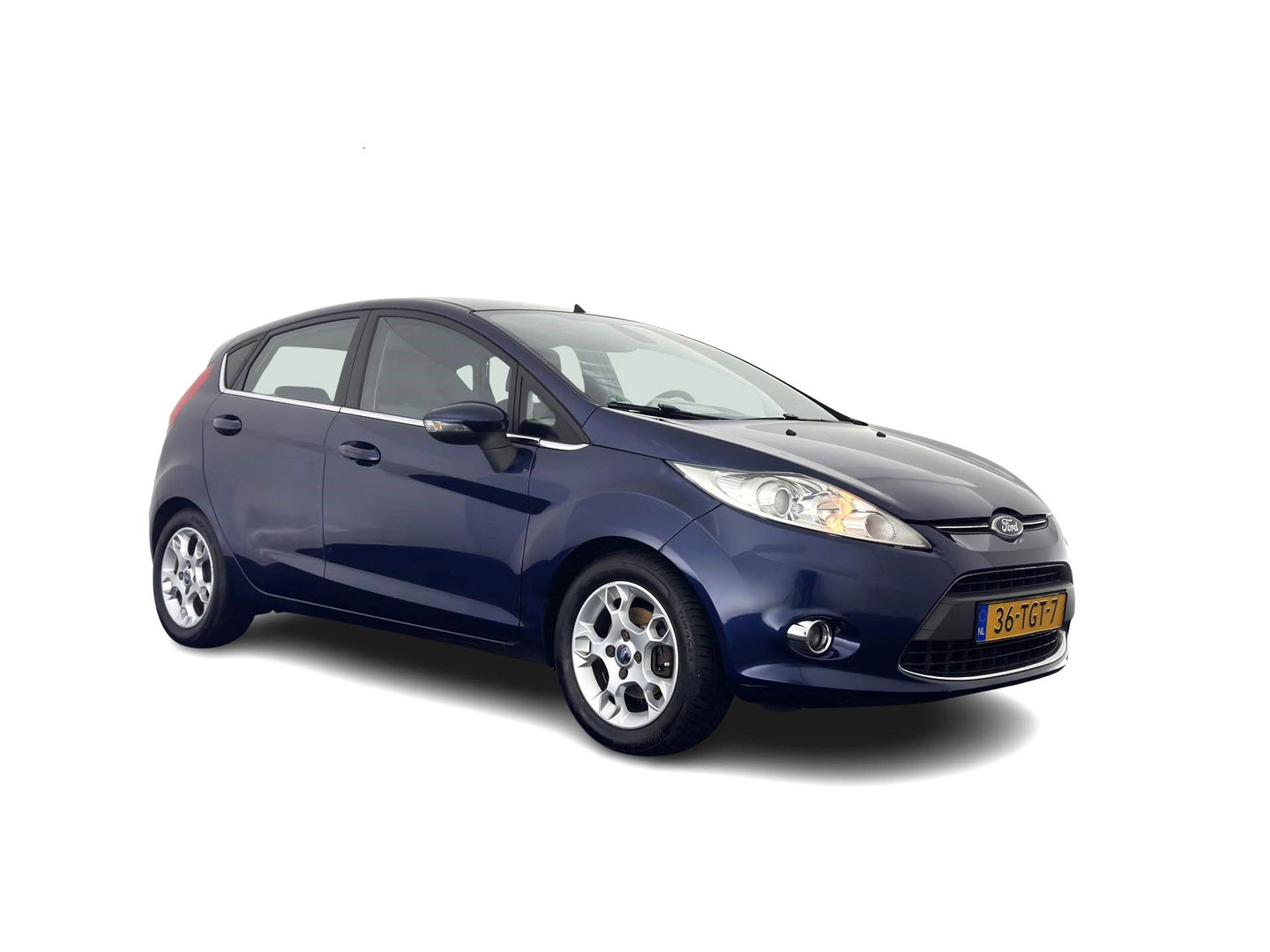 Ford Fiesta 1.6 TDCi ECOnetic Titanium *LEATHER-FABRIC | NAVI-FULLMAP | HEATED-COMFORTSEATS | ECC | PDC | CRUISE | PRIVACY-GLASS | 14''ALU*