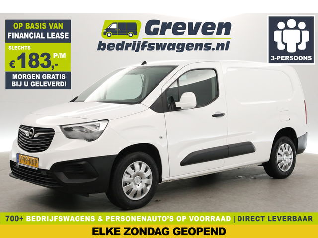 Opel Combo - 1.5D 102PK L2 | Euro6 | 3-Zits | Airco | Cruise | Parkeersens. | Elektrpakket