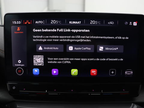 CUPRA Leon 2.0 TSI Cup | 310pk | Trekhaak | Stoel & stuurverwarming | Carplay | Leder | Adaptive cruise | 19'' | CUP Sportstoelen | Navigatie | Full LED | Keyless | Sfeerverlichting