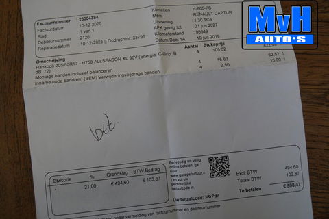 Renault Captur 1.3 TCe Intense|150PK|PANO|CAMERA|LED|TREKH