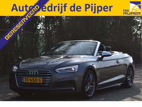 Audi A5 Cabriolet 2.0 TFSI MHEV Design Pro Line Plus 3x S-Line Elekt.haak | Stoel- & nekverwarming | Keyless | Carplay | Virtual Cockpit | Full LED | Historie