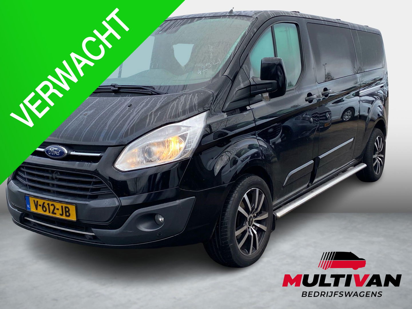 Ford Transit Custom 290 2.0 TDCI L2H1 Limited DC | 2X SCHUIFDEUR | VOORRUITVERWARMING | STOELVERWARMING | LEDER