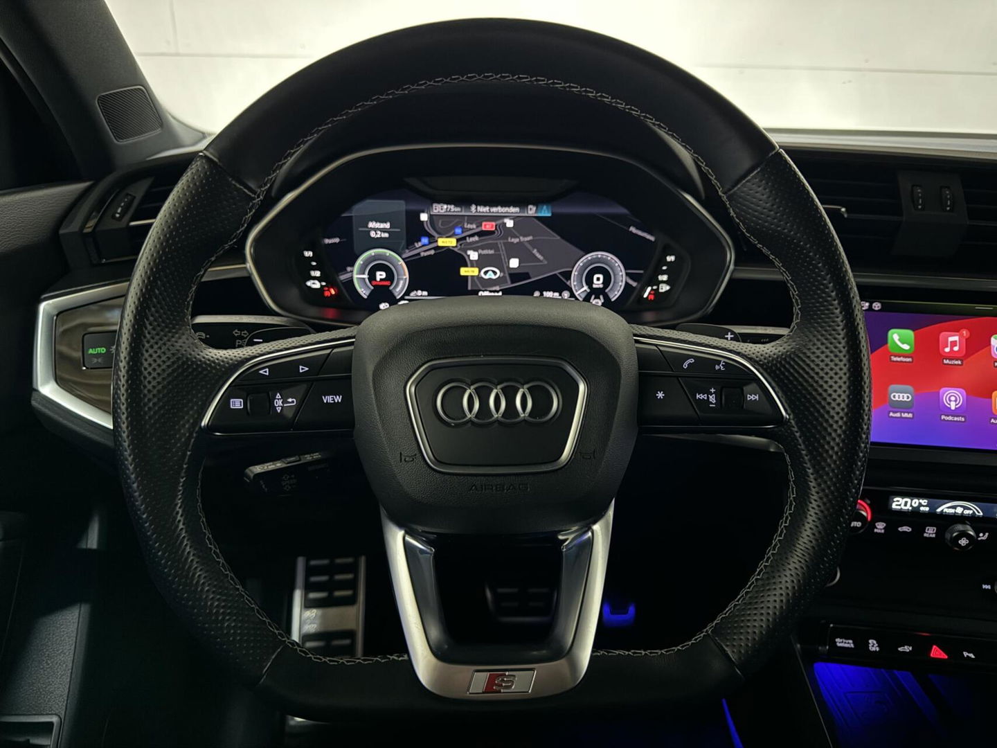 Audi Q3 Sportback 45 TFSI e Black Edition Pano Sonos 360º ACC Trekh.