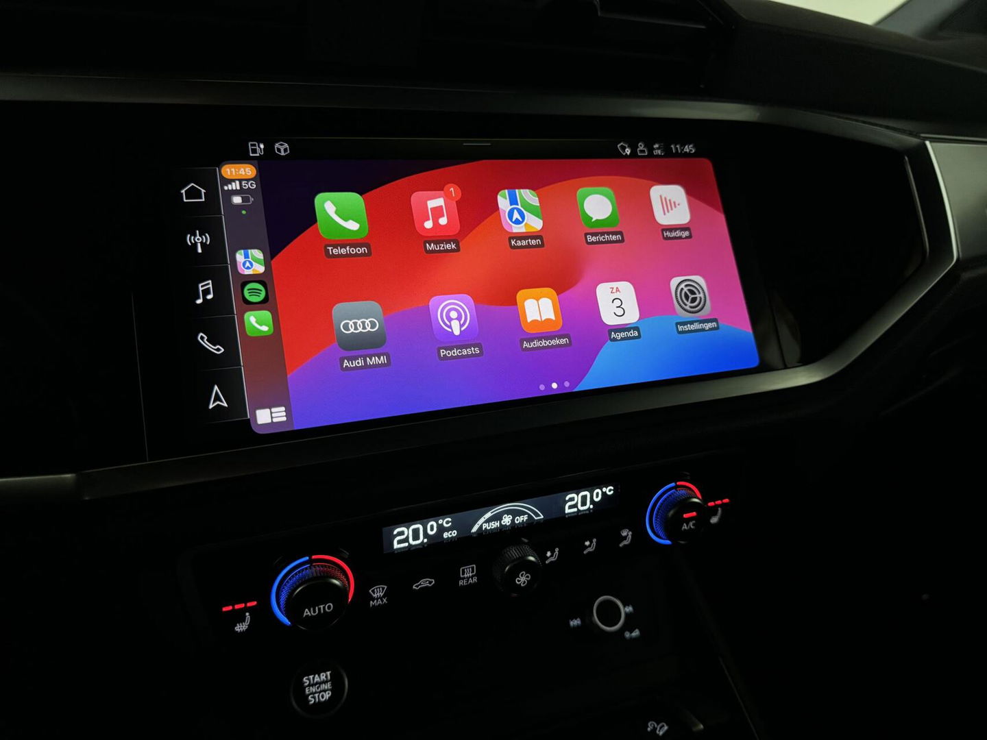 Audi Q3 Sportback 45 TFSI e Black Edition Pano Sonos 360º ACC Trekh.