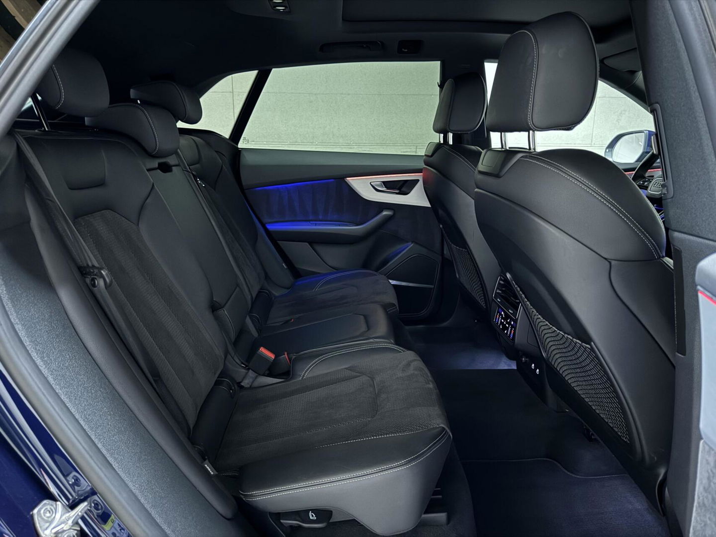 Audi Q8 55 TFSI Quattro S-Line Black Edition Pano B&O 360° Sfeer Luchtv. Trekh.