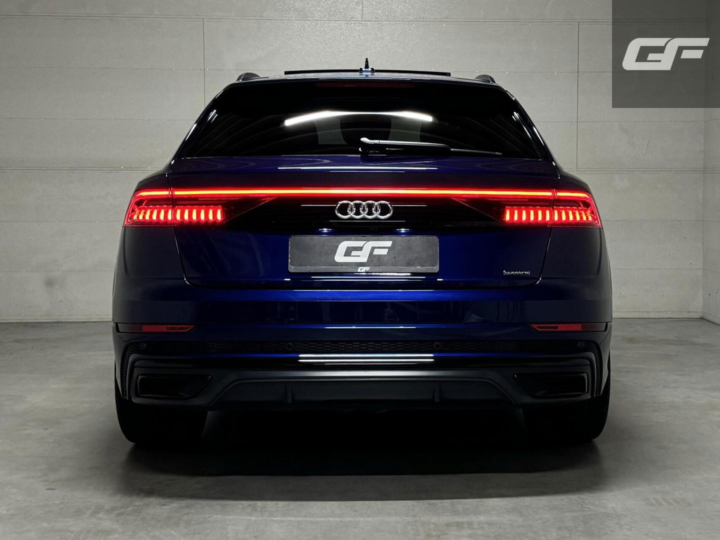 Audi Q8 55 TFSI Quattro S-Line Black Edition Pano B&O 360° Sfeer Luchtv. Trekh.