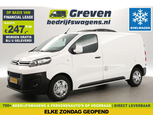 Citroën Jumpy - 2.0 BlueHDI L2H1 | Euro6 | Koelwagen -1° | Nachtkoeling | Airco | Camera | 3-Zits | Koelauto | Cruise | Parkeersens.
