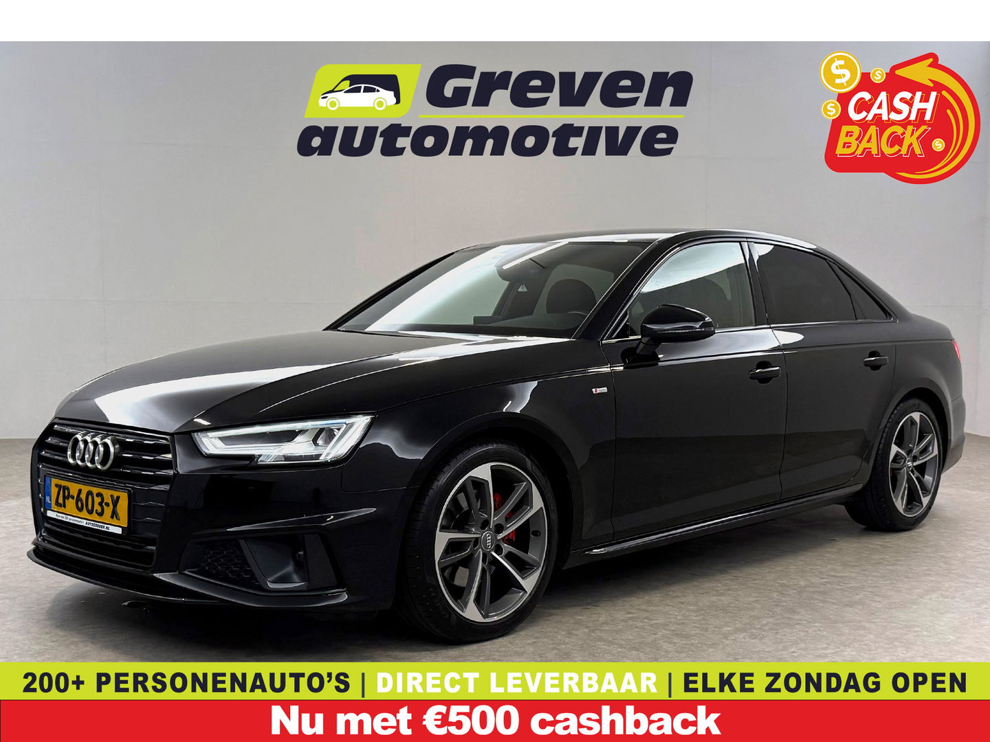 Audi A4 35 TFSI 150PK S-line | Virtual | LED | Carplay | Cruise | Navi | Keyless | Parkeersens. l NAP