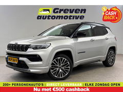 Jeep Compass 4xe 240PK Plug-in Hybrid Electric S | Virtual | Carplay | Camera | LED | Adaptive Cruise | Keyless