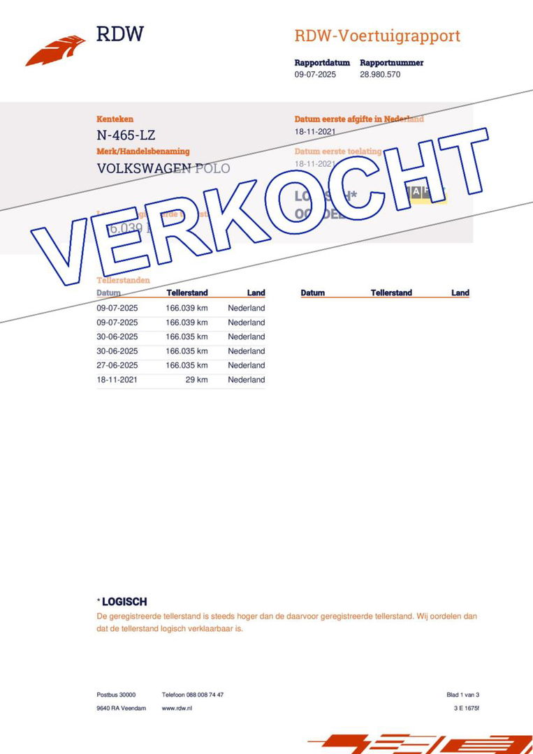 Volkswagen Polo 1.0 TSI Life, DSG, Camera, Keyless, Stoelvw