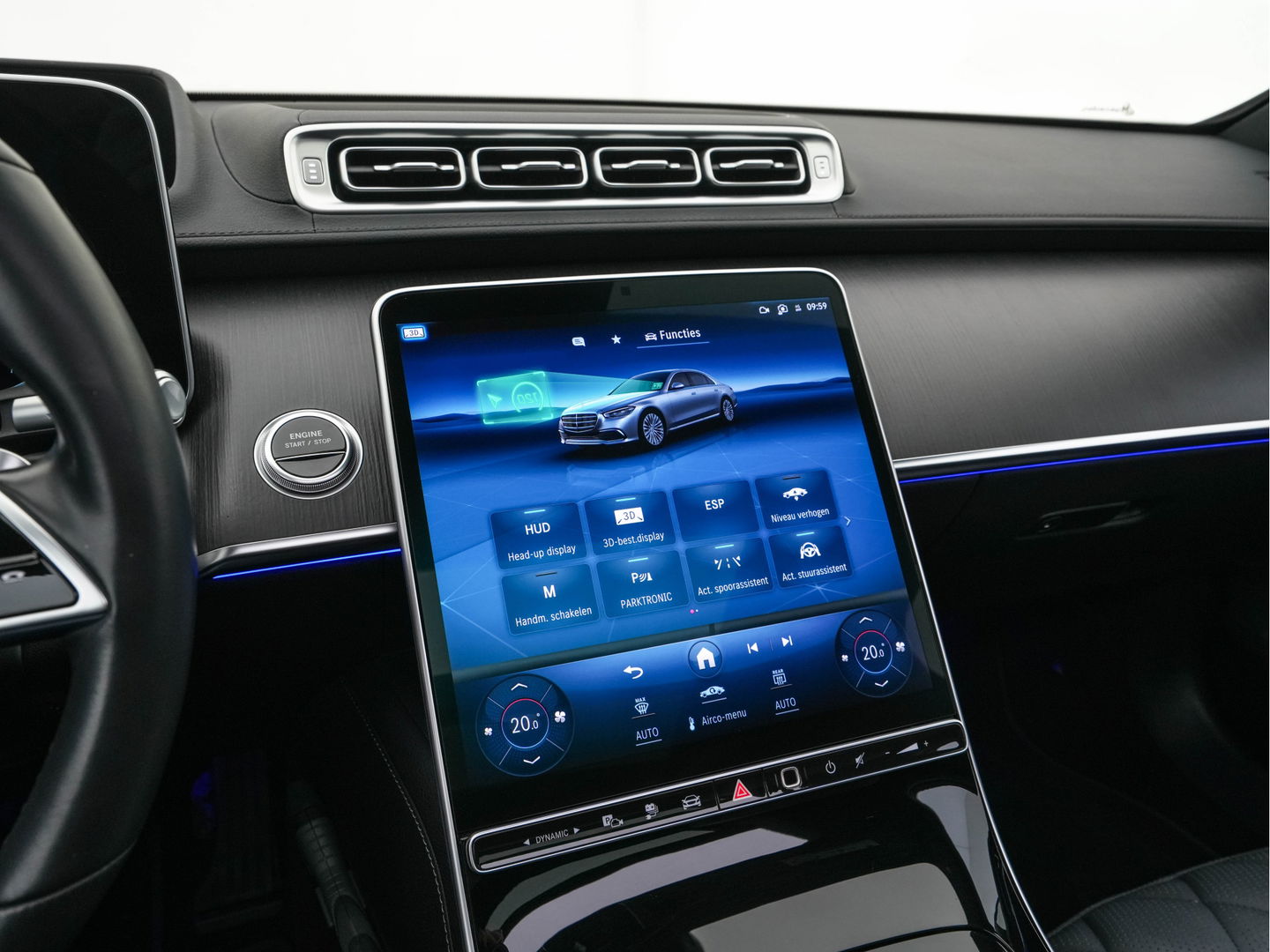 Mercedes-Benz S-Klasse 580 e 4MATIC Lang [ Plug-In ] (INCL-BTW) Aut. *PANO | NAVI-FULLMAP | DISTRONIC | BURMESTER-AUDIO | TOP-VIEW | KEYLESS | FULL-LED | DIGITAL-COCKPIT | AMBIENT-LIGHT | HEATED/VENTILATED-SEATS |...*