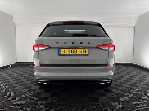 Škoda Kodiaq 1.5 TSI Sportline Business (INCL-BTW) Aut. *PANO | LEATHER-MICROFIBRE | FULL-LED | MEMORY-PACK | DIGI-COCKPIT | NAVI-FULLMAP | CAMERA | DAB+ | AMBIENT-LIGHT | KEYLESS | DAB+ | CARPLAY | PRIVACY-GLASS | 20"ALU*