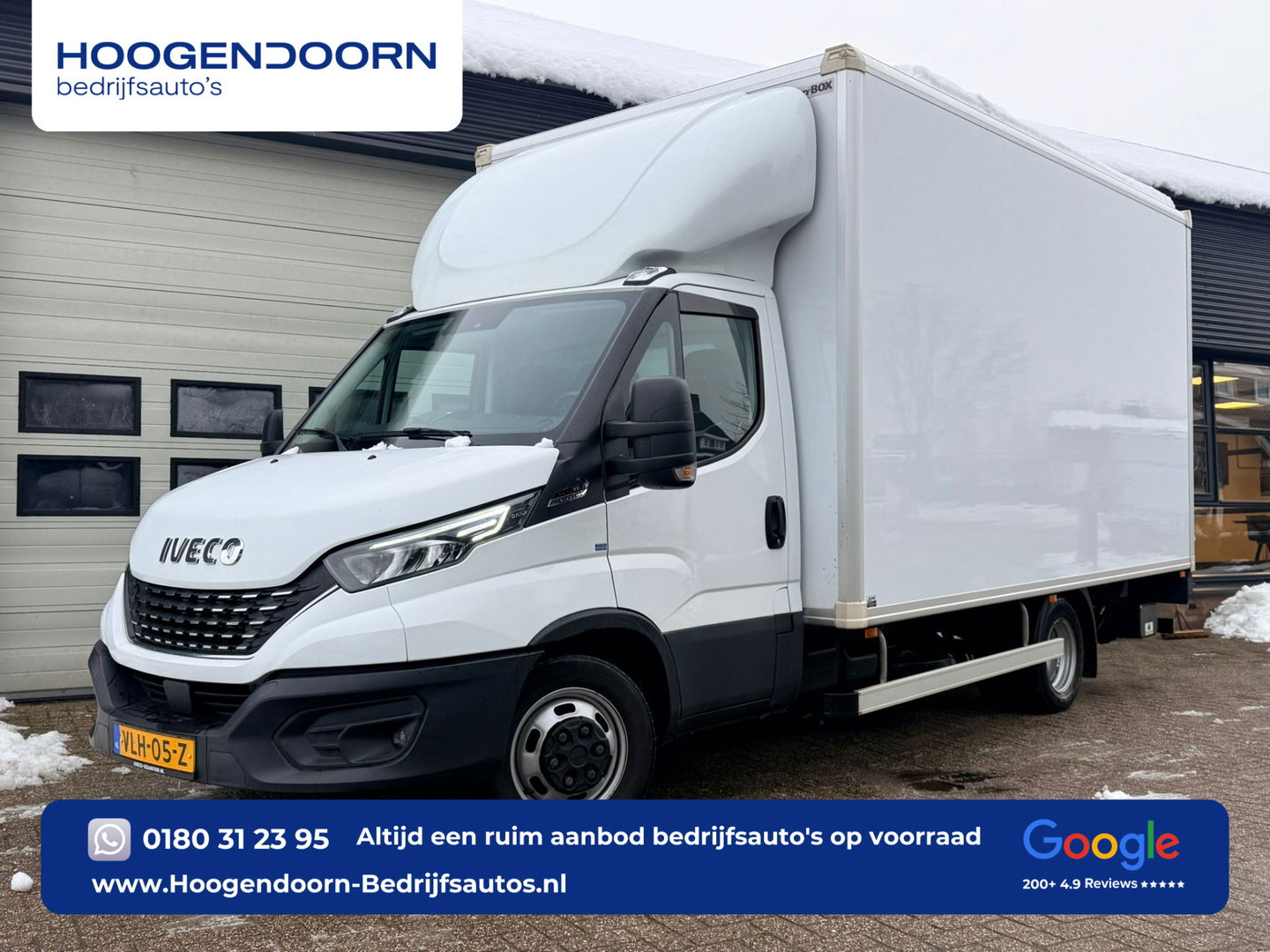 Iveco Daily 40C18 3.0 Hi-Matic Automaat Euro 6 Bakwagen - Laadklep - Cruise