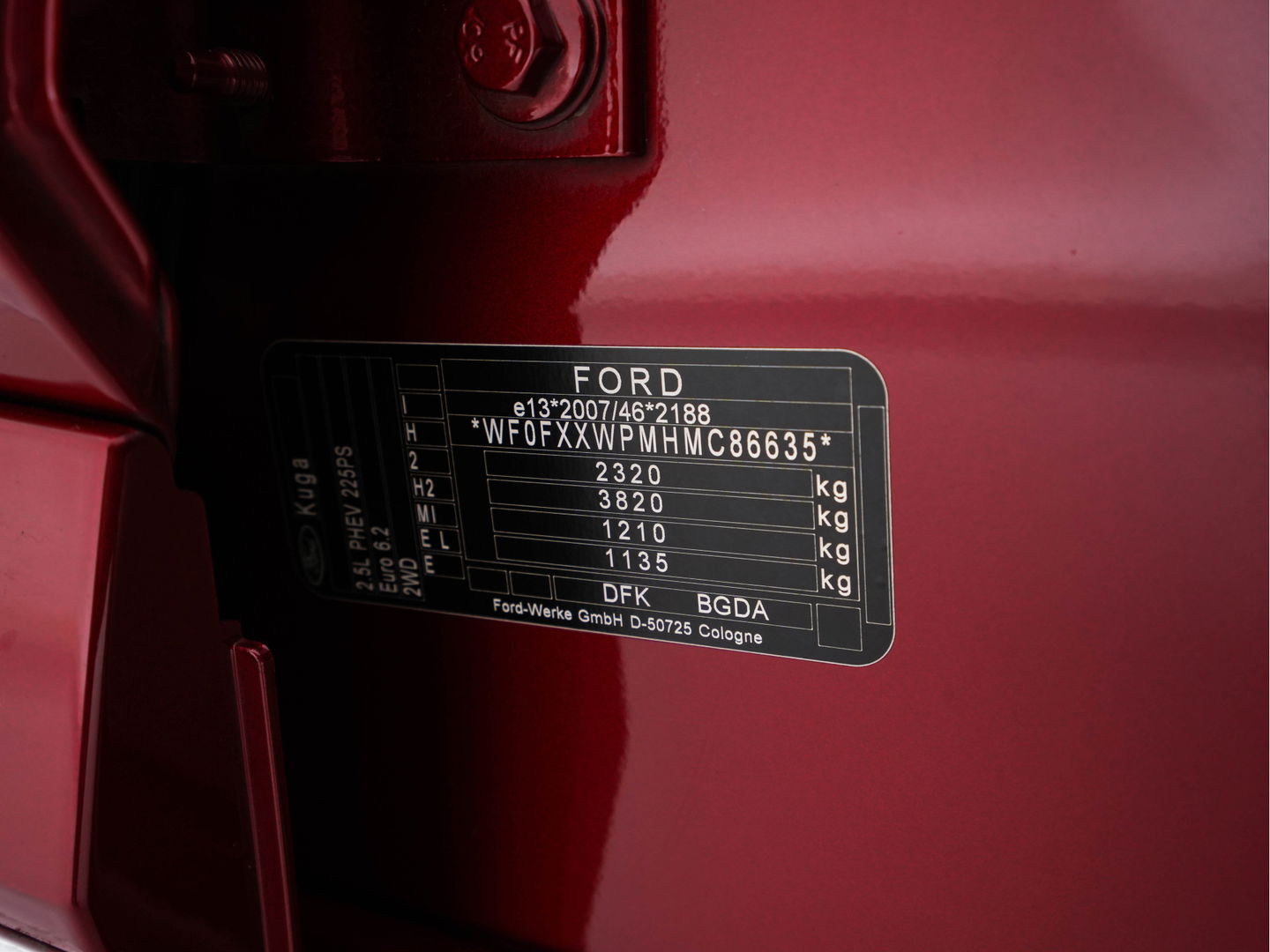 Ford Kuga 2.5 PHEV Vignale (Plug-In) (INCL-BTW) Aut. *LUXURY-LEATHER | DIGI-COCKPIT | FULL-LED | KEYLESS | DAB | CARPLAY | NAVI-FULLMAP | MEMORY-PACK | HEATED-COMFORTSEATS | 18''ALU*