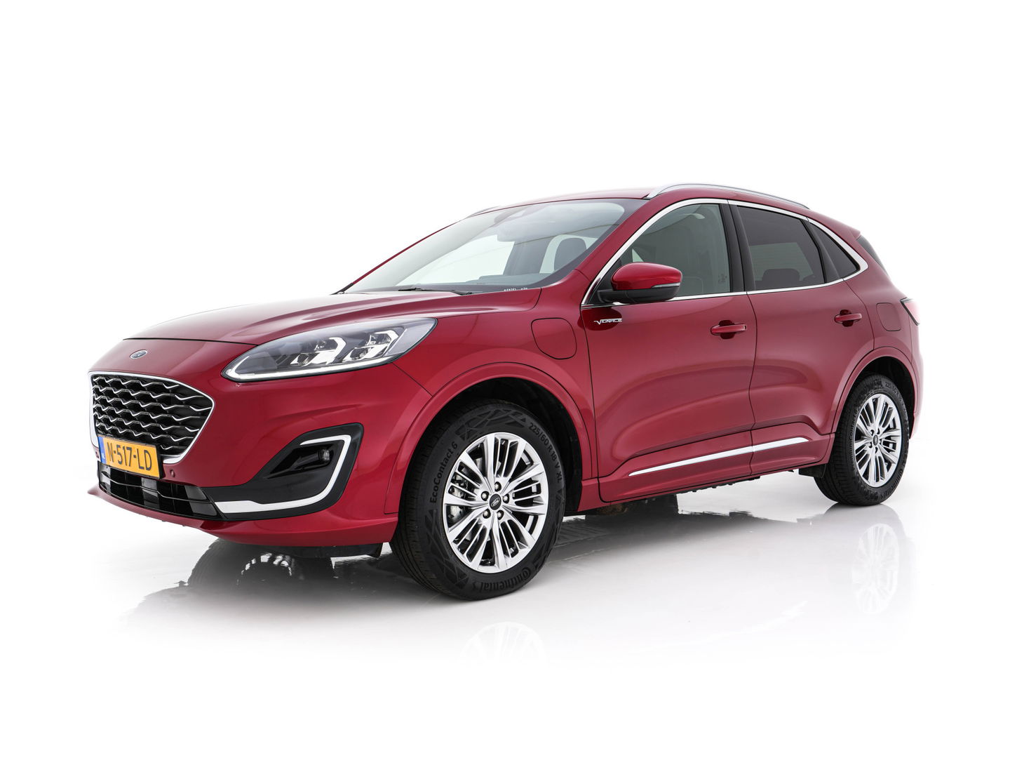 Ford Kuga 2.5 PHEV Vignale (Plug-In) (INCL-BTW) Aut. *LUXURY-LEATHER | DIGI-COCKPIT | FULL-LED | KEYLESS | DAB | CARPLAY | NAVI-FULLMAP | MEMORY-PACK | HEATED-COMFORTSEATS | 18''ALU*