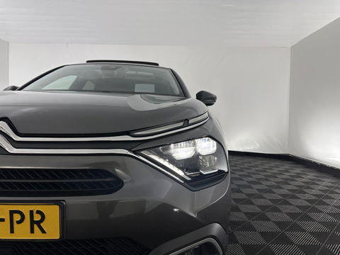 Citroën Ë-C4 Shine Pack Business 50 kWh [ 3-Fase ] {SOH-94%} (INCL.BTW) *PANO | HEAD-UP | LEATHER | FULL-LED | VIRTUAL-COCKPIT | KEYLESS | DAB+ | NAVI-FULLMAP | ECC | PDC | CRUISE | 18''ALU*