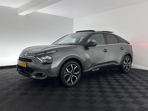 Citroën Ë-C4 Shine Pack Business 50 kWh [ 3-Fase ] {SOH-94%} (INCL.BTW) *PANO | HEAD-UP | LEATHER | FULL-LED | VIRTUAL-COCKPIT | KEYLESS | DAB+ | NAVI-FULLMAP | ECC | PDC | CRUISE | 18''ALU*