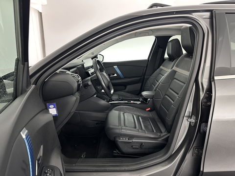 Citroën Ë-C4 Shine Pack Business 50 kWh [ 3-Fase ] {SOH-94%} (INCL.BTW) *PANO | HEAD-UP | LEATHER | FULL-LED | VIRTUAL-COCKPIT | KEYLESS | DAB+ | NAVI-FULLMAP | ECC | PDC | CRUISE | 18''ALU*