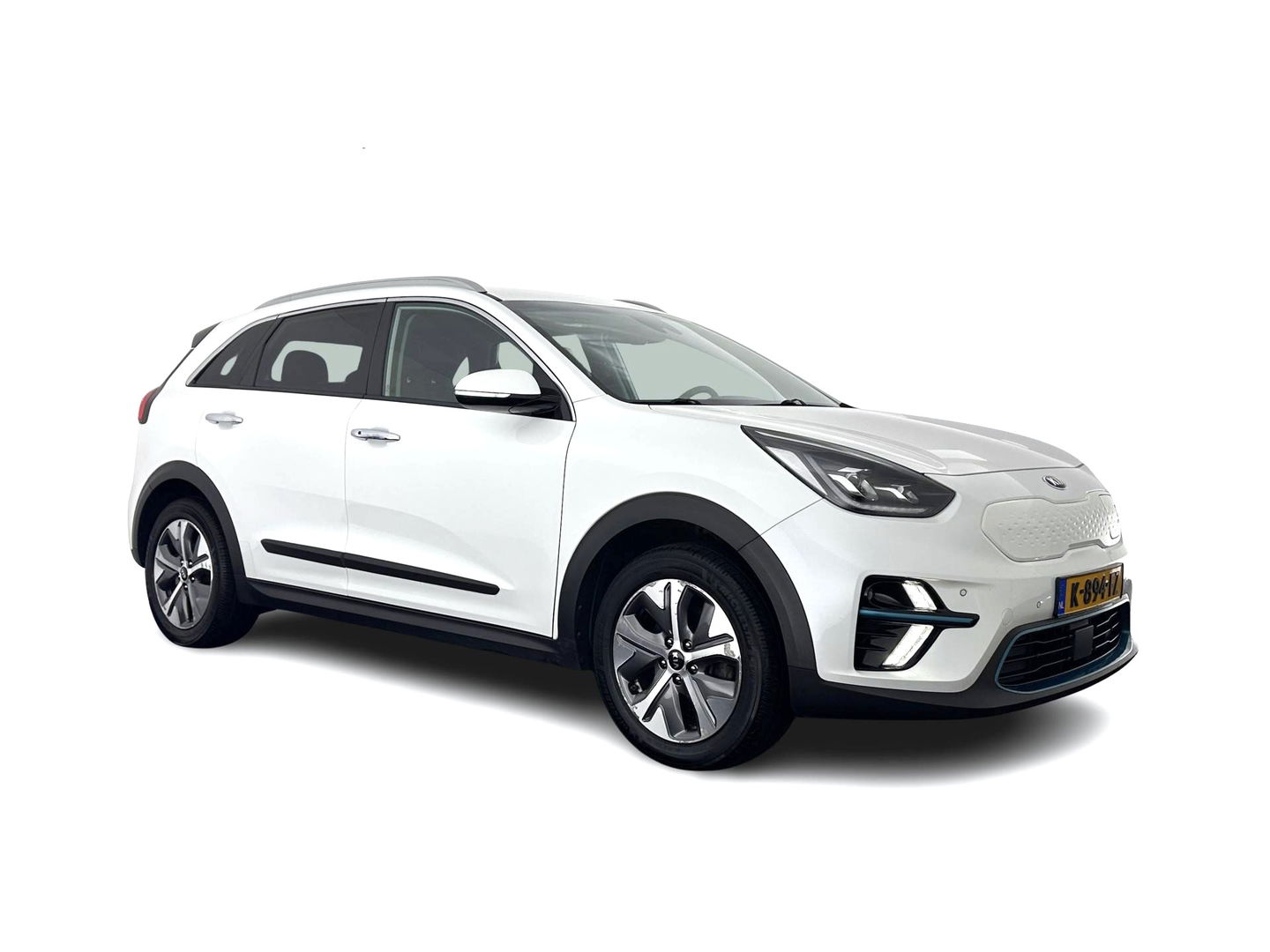 Kia e-Niro ExecutiveLine 64 kWh [ 3-Fase ] {SOH-100%} (INCL-BTW)  Aut.*LEATHER | FULL-LED | NAVI-FULLMAP | ADAPTIVE-CRUISE | CAMERA | MEMORY-PACK | LANE-ASSIST | KEYLESS | DIGI-COCKPIT | PRIVACY-GLASS | 17"ALU*
