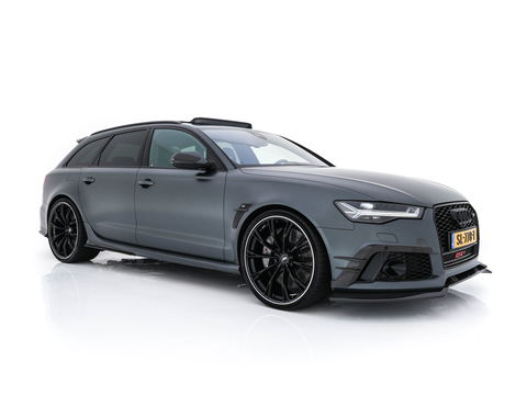 Audi RS6 4.0 TFSI RS6+ ABT ( 1of 50 produced world wide ) Aut. *Only-1-OWNER | CERAMIC-BRAKES | PANO | HEAD-UP | RS-SEATS | LUXURY-LEATHER | MATRIX-LED | ADAPTIVE-CRUISE | BLIND-SPOT | BOSE-SOUND | MEMORY-PACK | TOP-VIEW | KEYLESS | NAVI-FULLMAP | .