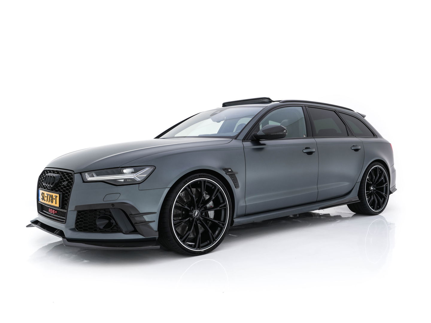 Audi RS6 4.0 TFSI RS6+ ABT ( 1of 50 produced world wide ) Aut. *Only-1-OWNER | CERAMIC-BRAKES | PANO | HEAD-UP | RS-SEATS | LUXURY-LEATHER | MATRIX-LED | ADAPTIVE-CRUISE | BLIND-SPOT | BOSE-SOUND | MEMORY-PACK | TOP-VIEW | KEYLESS | NAVI-FULLMAP | .