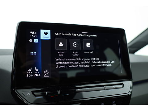 Volkswagen ID.3 Pro 58 kWh | Adapt. Cruise | Stoel- Stuurverwarming | Apple CarPlay | PDC V+A | Navi