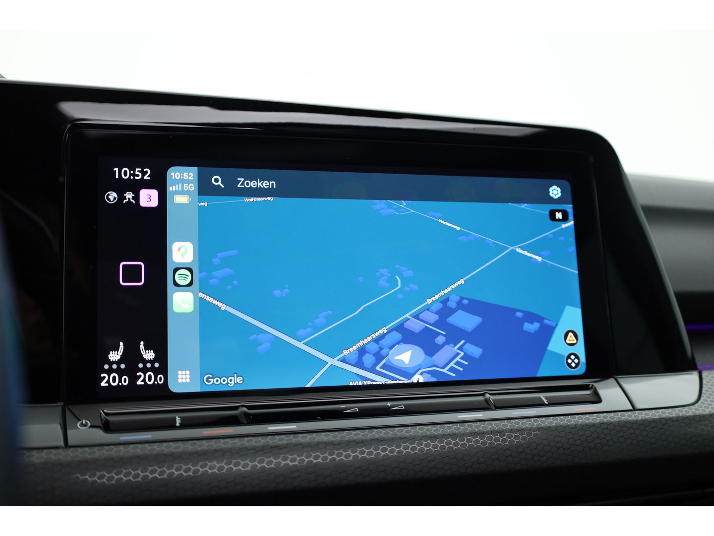 Volkswagen Golf 1.4 eHybrid GTE | Pano | IQ. Light | Stoel- Stuurverw. | 19'' | PDC | Apple CarPlay | Navi |