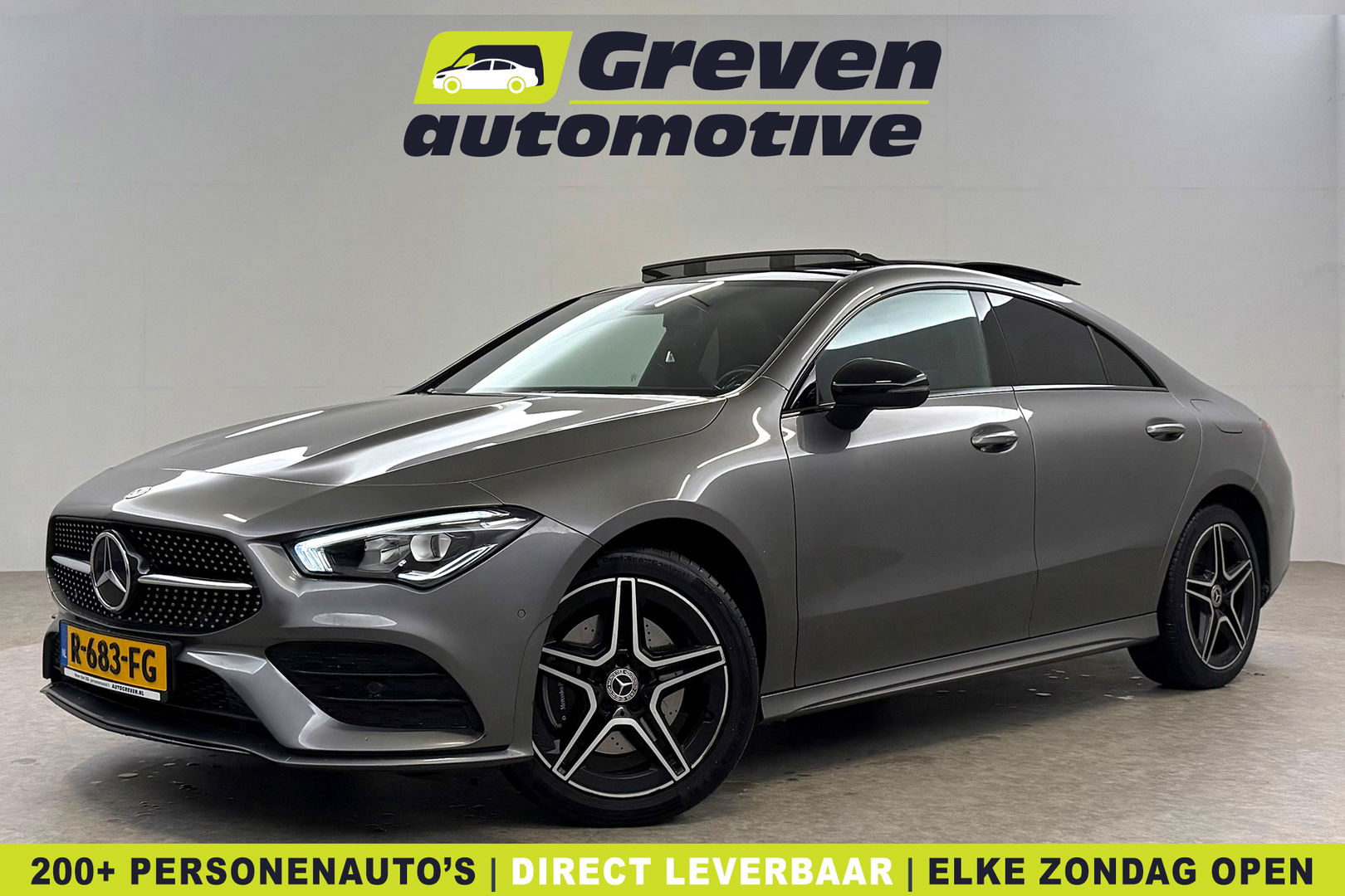 Mercedes-Benz CLA-Klasse 250 e AMG | SOH 92% | Pano | Sfeer | Virtual | Camera | Cruise | Navi | Stoelverw. | Keyless | NAP